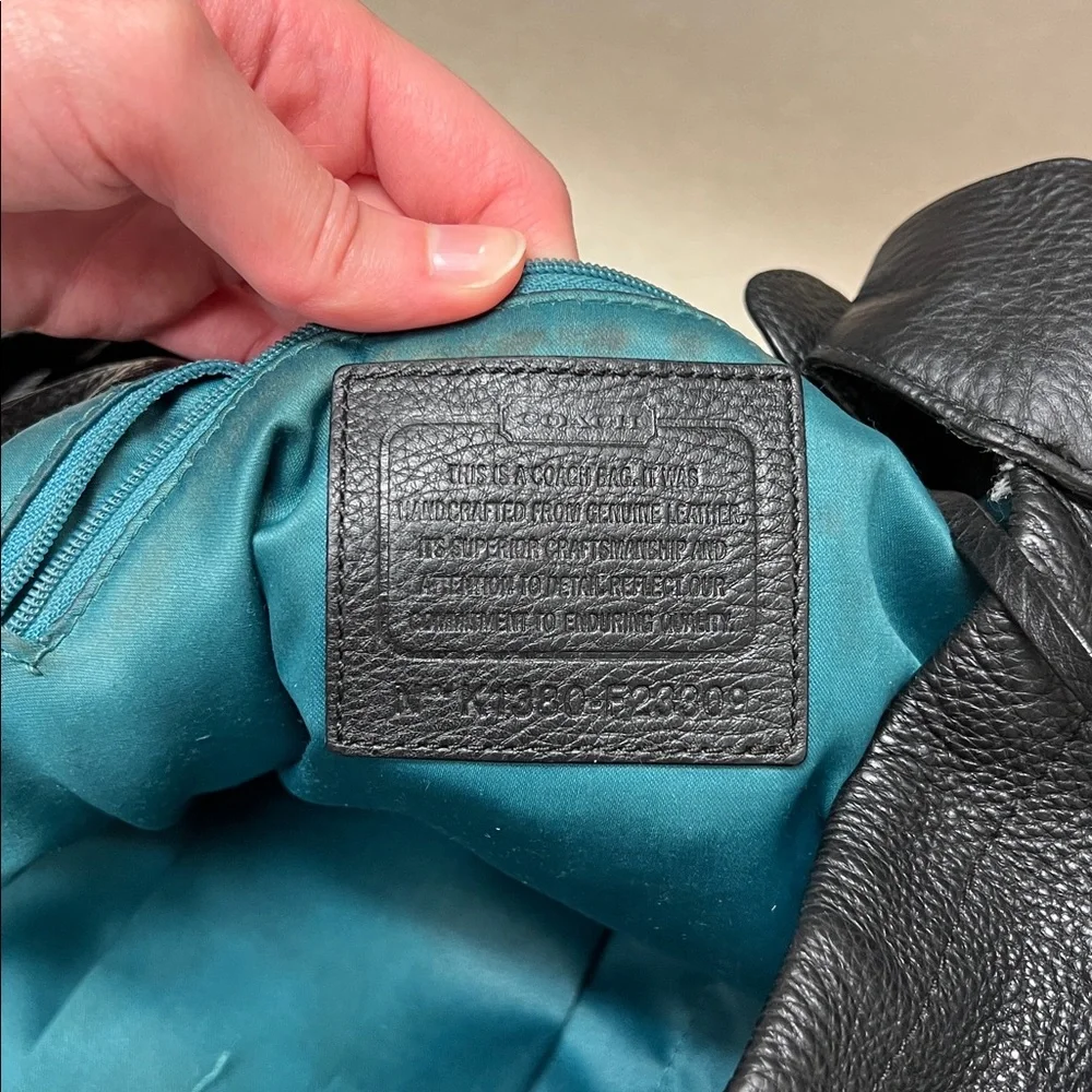 Coach Black Shoulder Bag - Picture 15 of 16